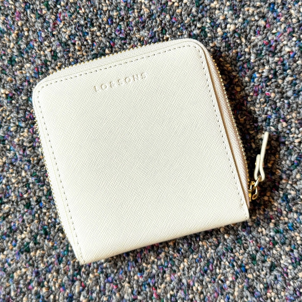 Lo & Sons Mallorca Small Wallet Ivory